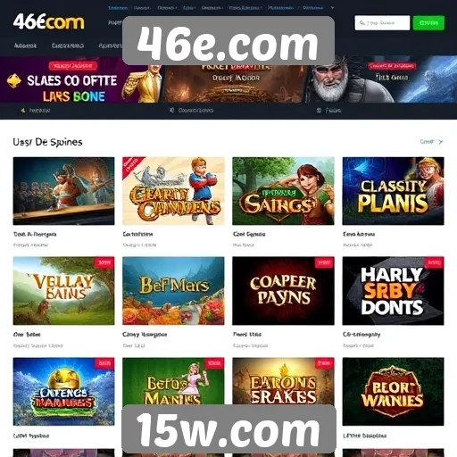 Comparativo entre 46e.com e outros sites de jogos